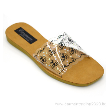 Fish mouth women's sandals with memory foam soles